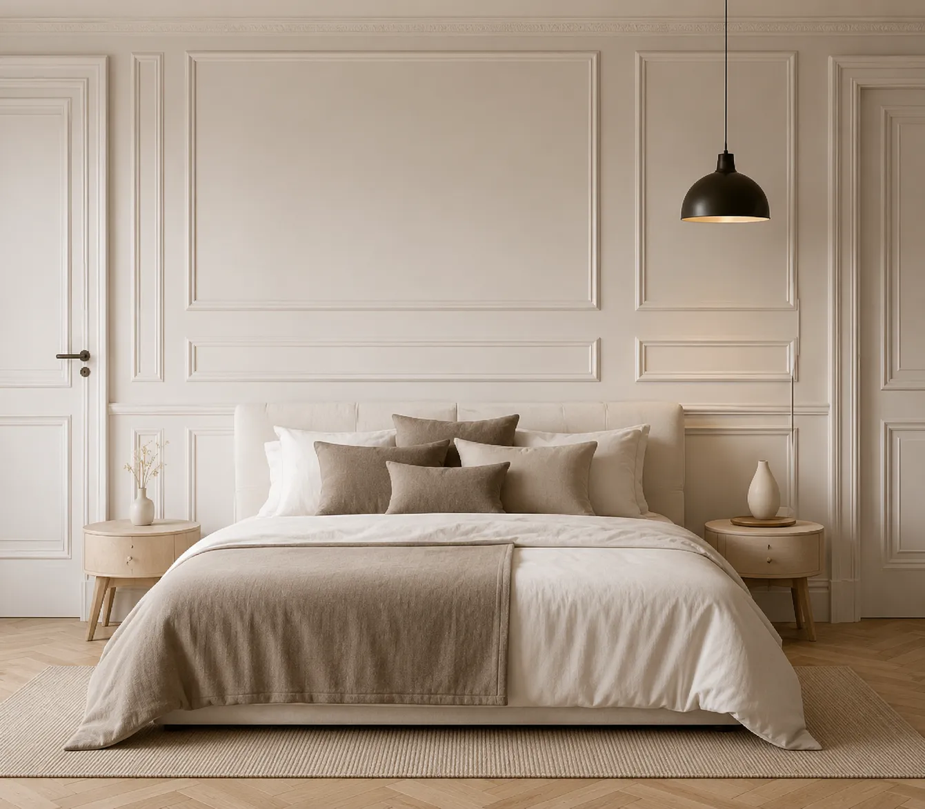 Douceur contemporaine — chambre