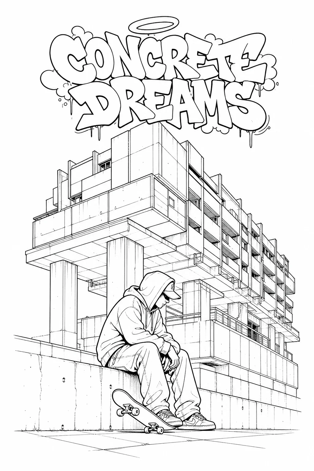 Concrete Dreams — framed archival print by Caio Trevisan