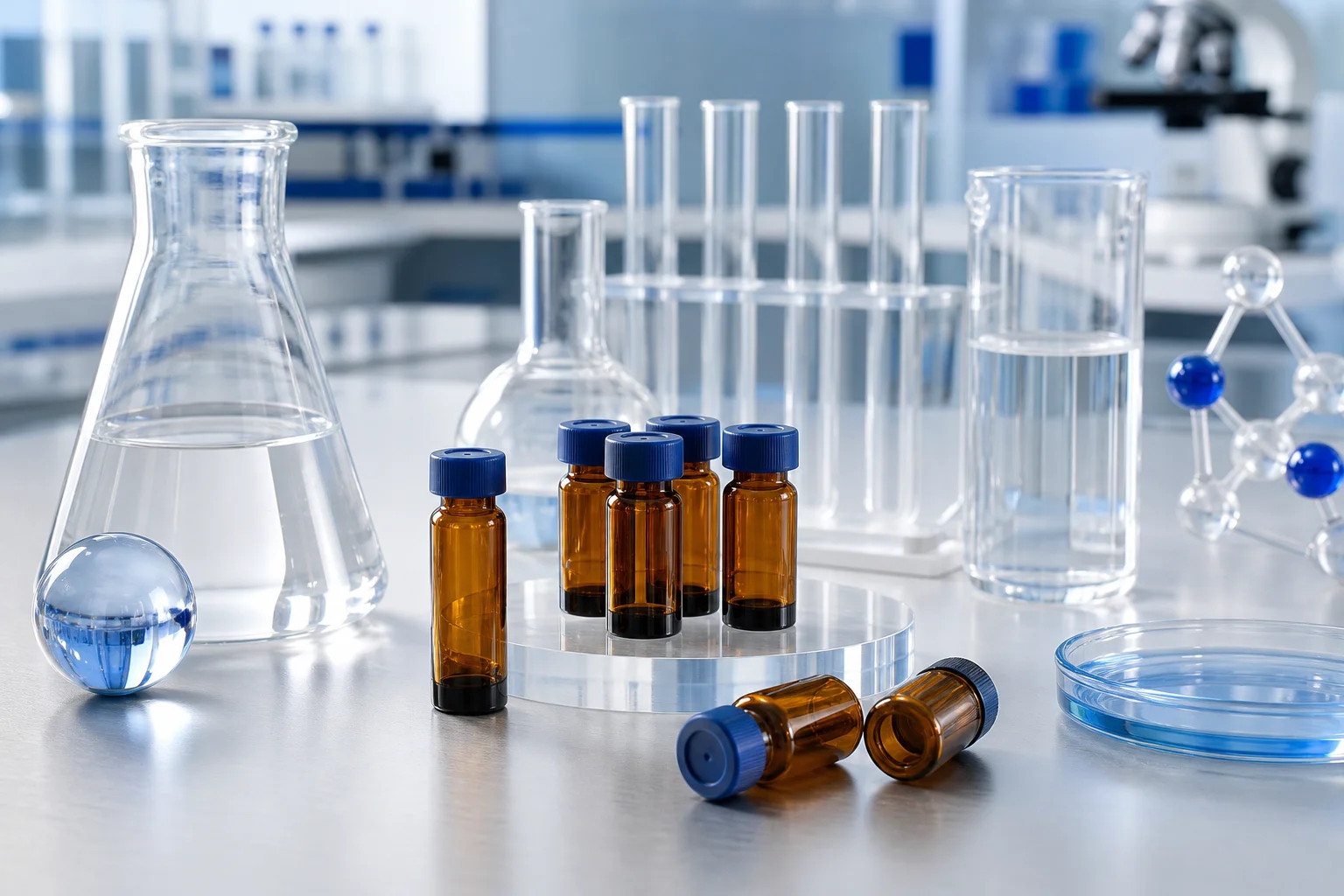 Controlled laboratory workspace
