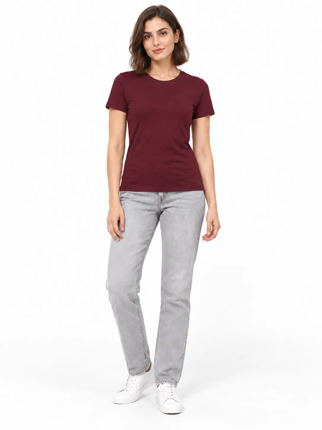 Maroon Basics 160 T-shirt