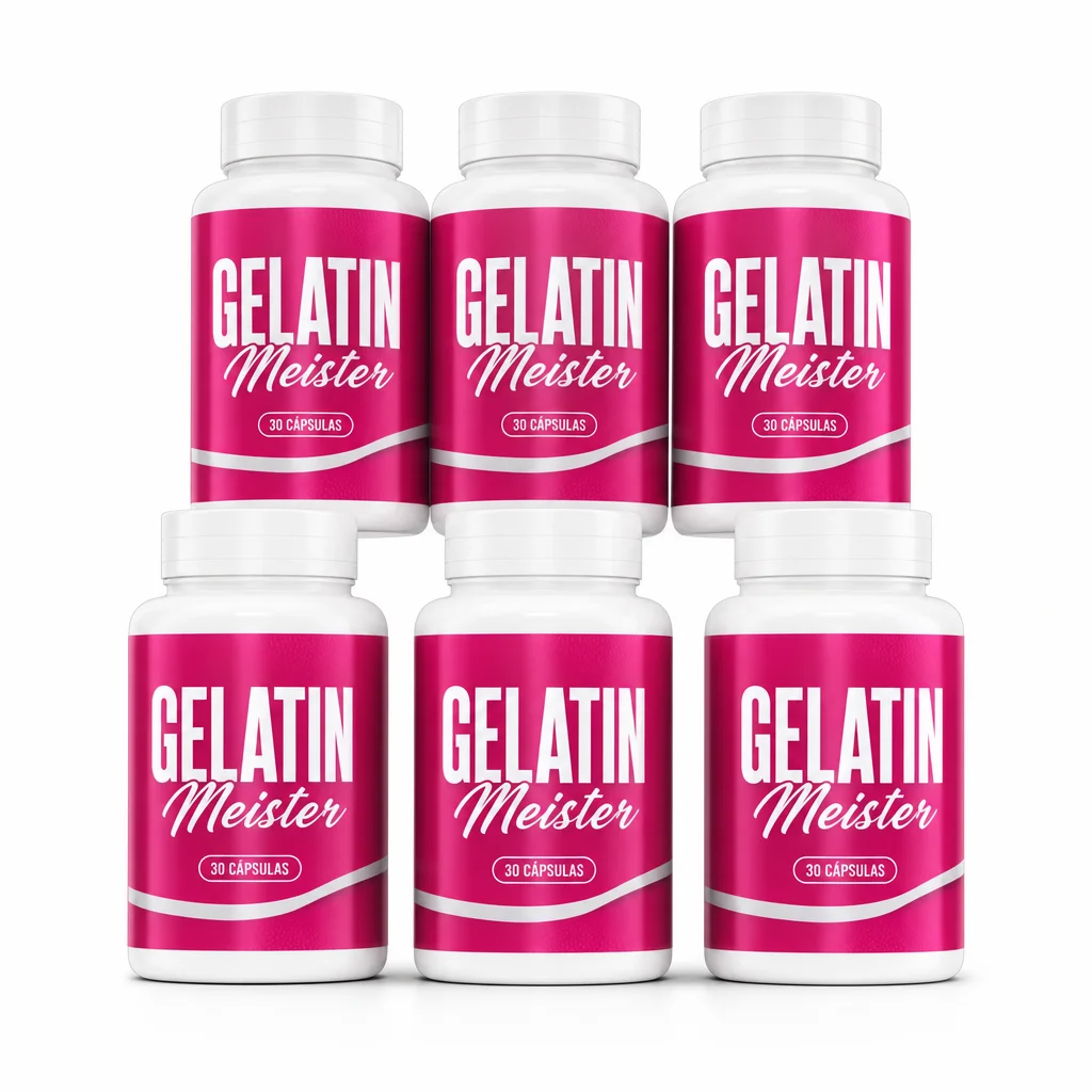Pack Gelatin Meister de 6 flacons