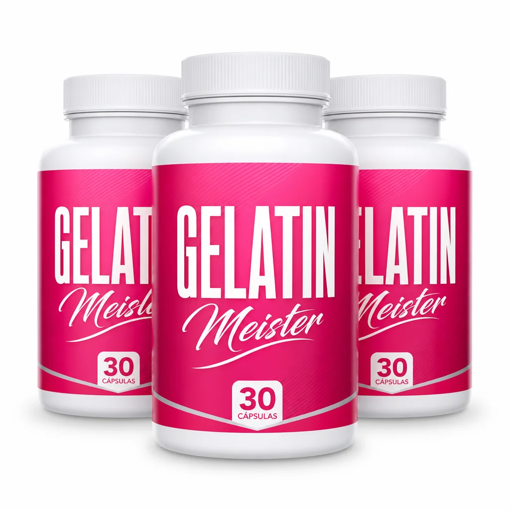 Pack Gelatin Meister de 3 flacons