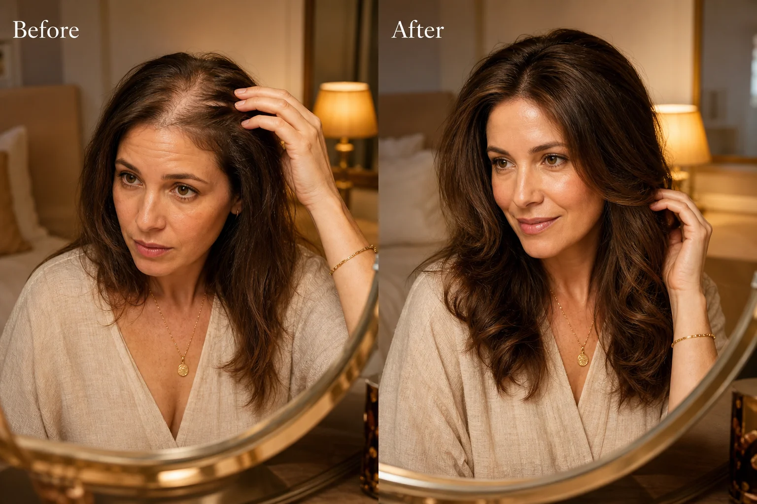 Isabelle C. before and after