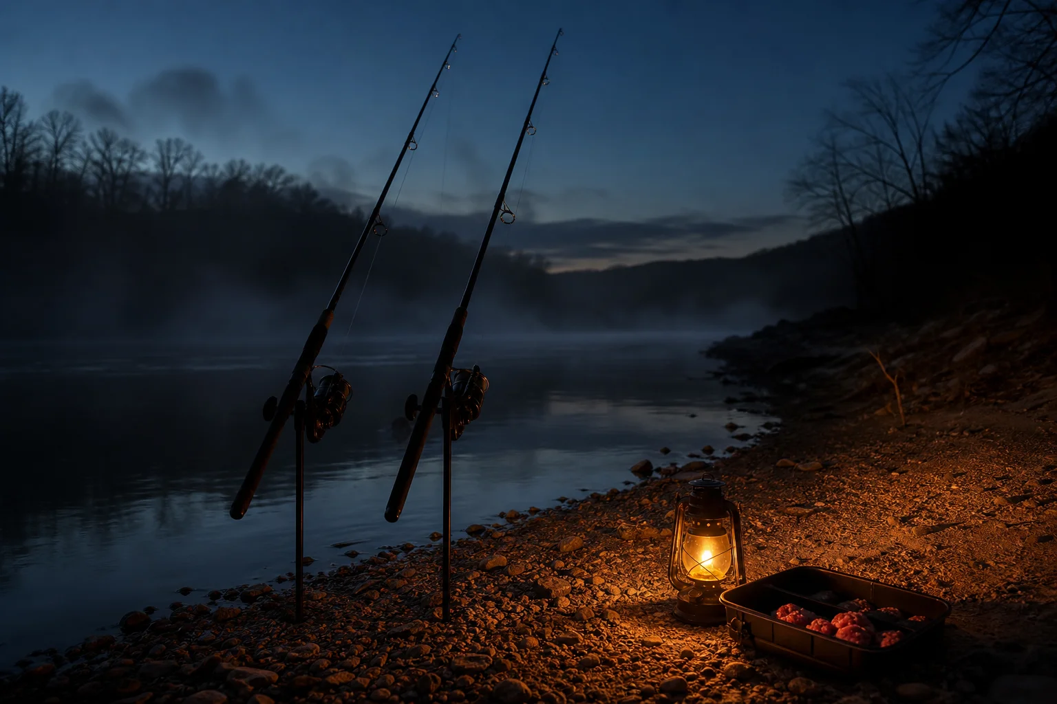 Catfish Bait Scent Tactics For Night Fishing