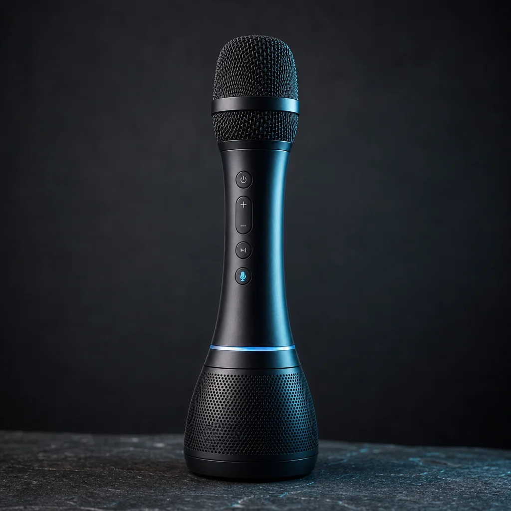 EchoStar Bluetooth Karaoke Microphone & Speaker