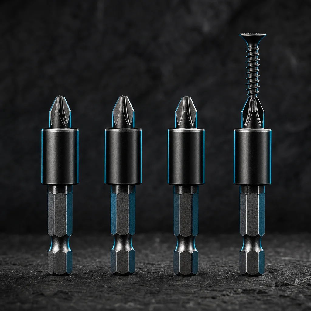 MagBit PH2 Screw-Holding Bit Set (4-Piece)