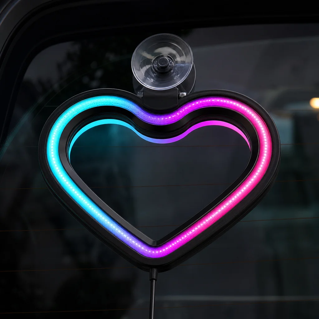 LumiHeart RGB Autoraam-Licht met Slimme Verlichting