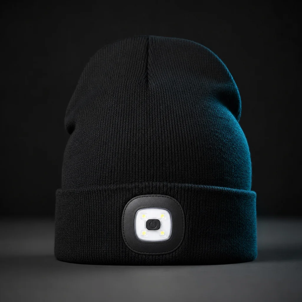 ThermaBeam Bluetooth Muts met Hoofdlamp