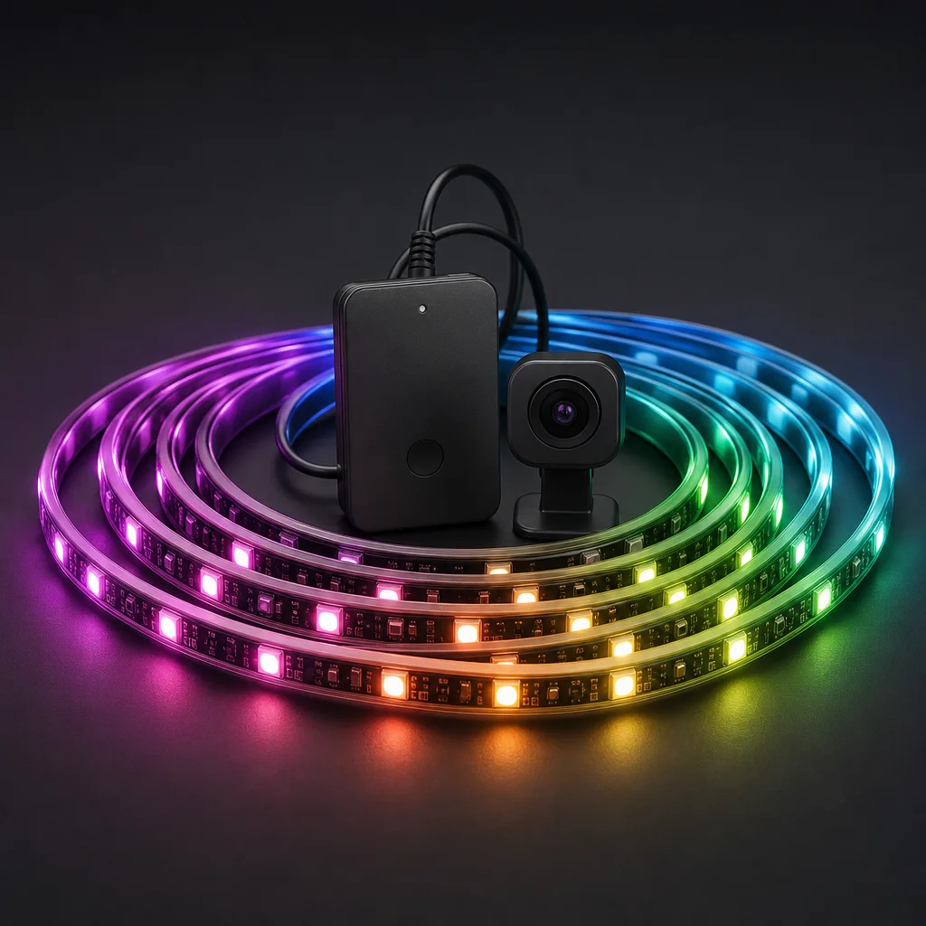 GlowSync HD Smart TV Backlight met Screen Sync