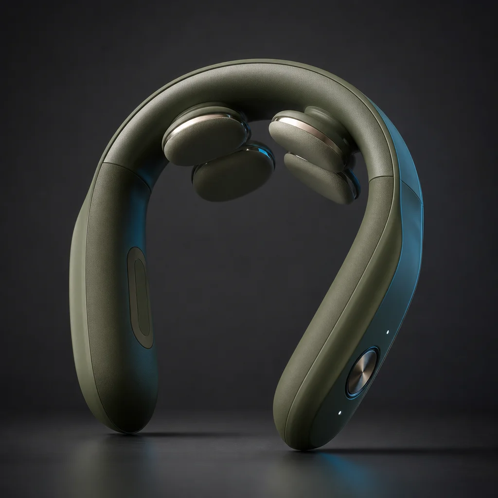 CerviFlex 4D Draadloze Nekmassager met Warmte