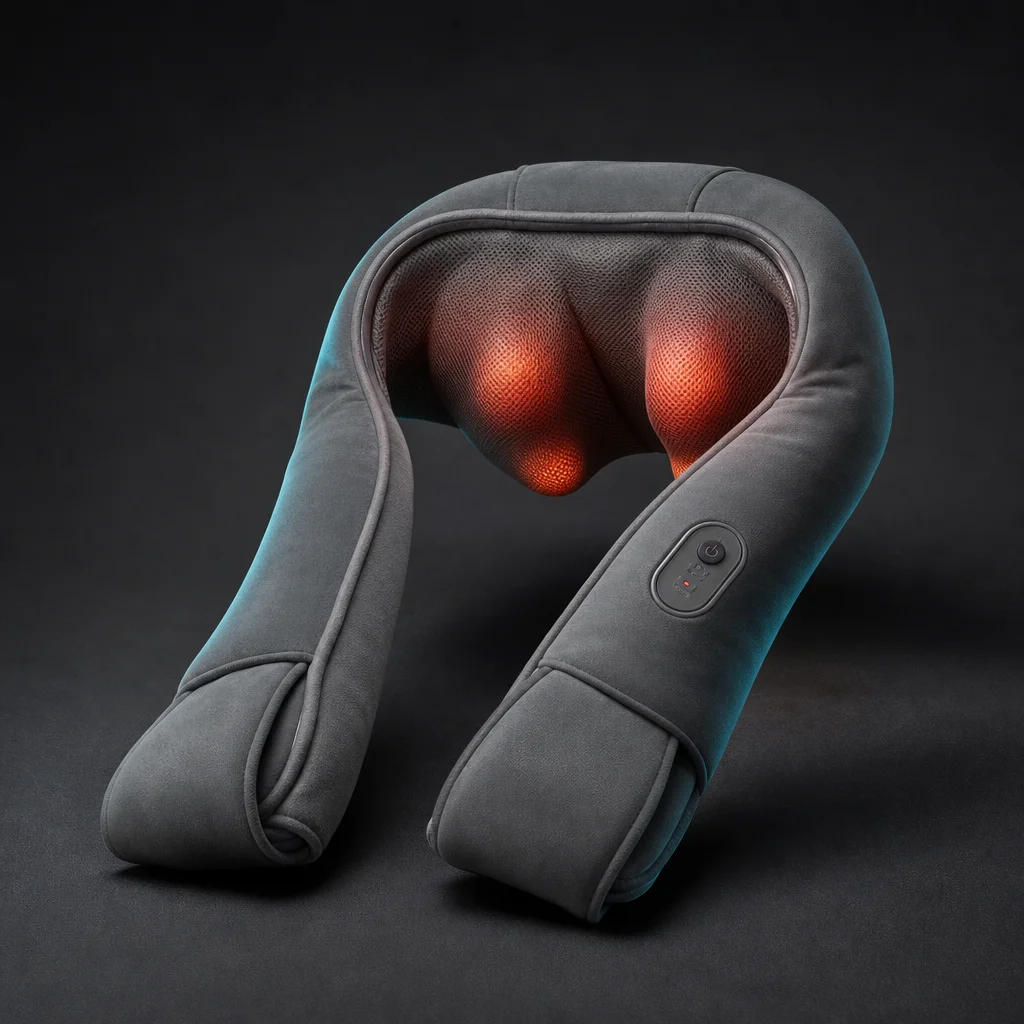 ThermaKnead Verwarmde Nek-, Schouder- & Rugmassager