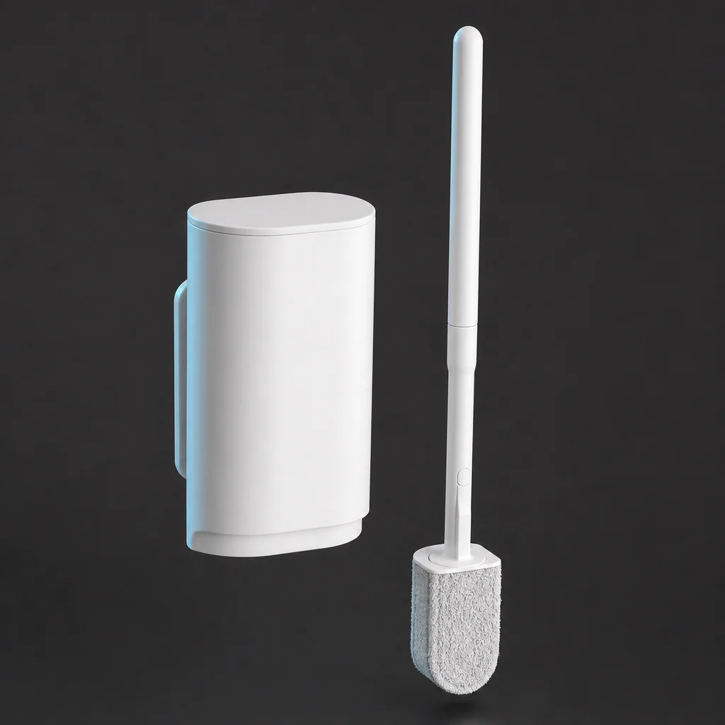 CleanSnap Toiletborstel met Wegwerpkoppen