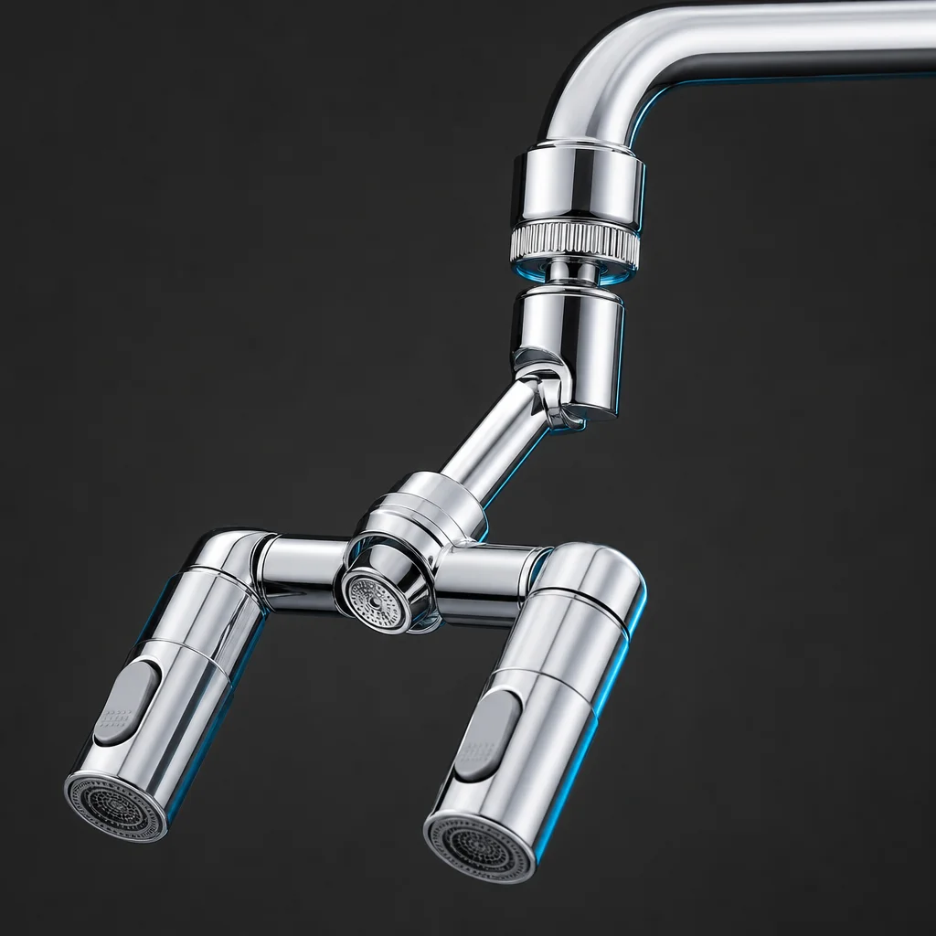 FlexiJet 1080° Draaibaar Kraanopzetstuk