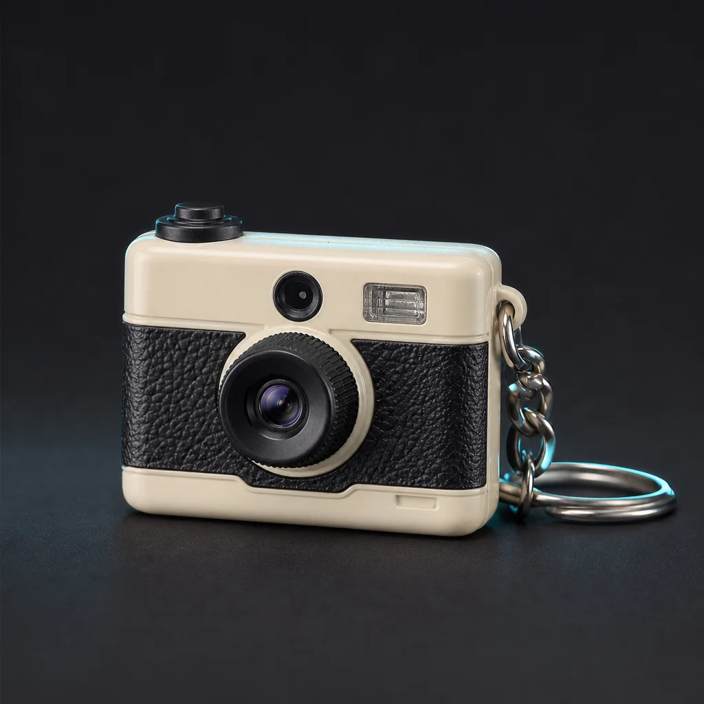 RetroSnap Mini Keychain Camera