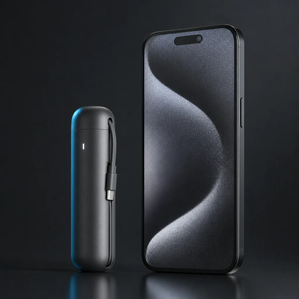 PocketVolt Ultracompacte Nood-Powerbank