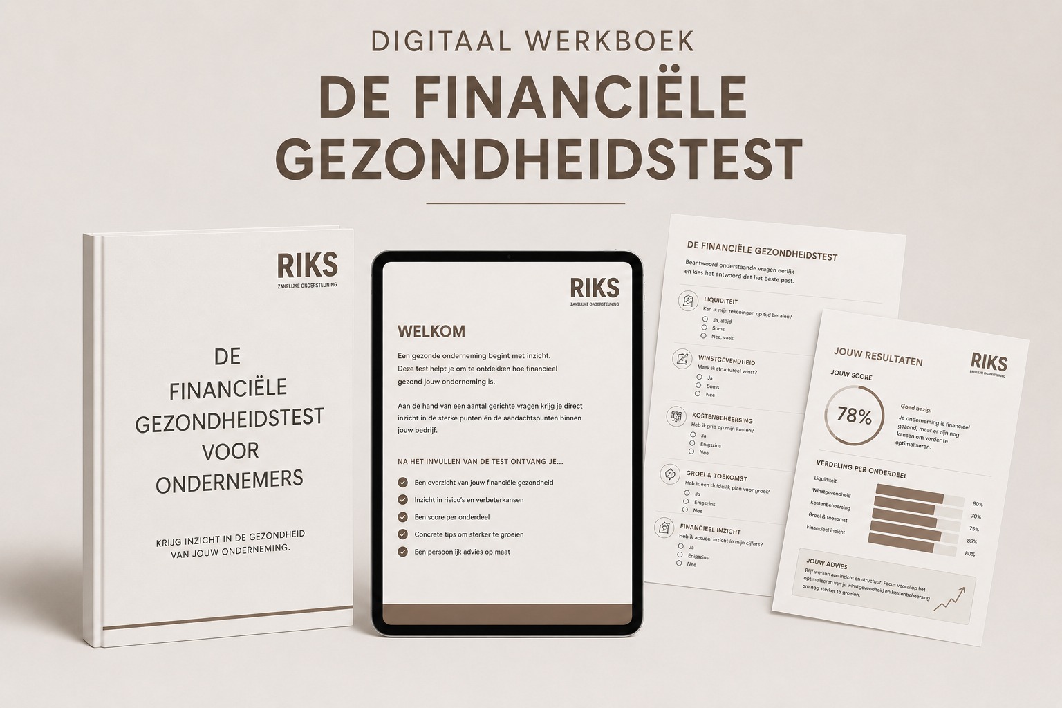 Uitgebreide financiële gezondheidstest