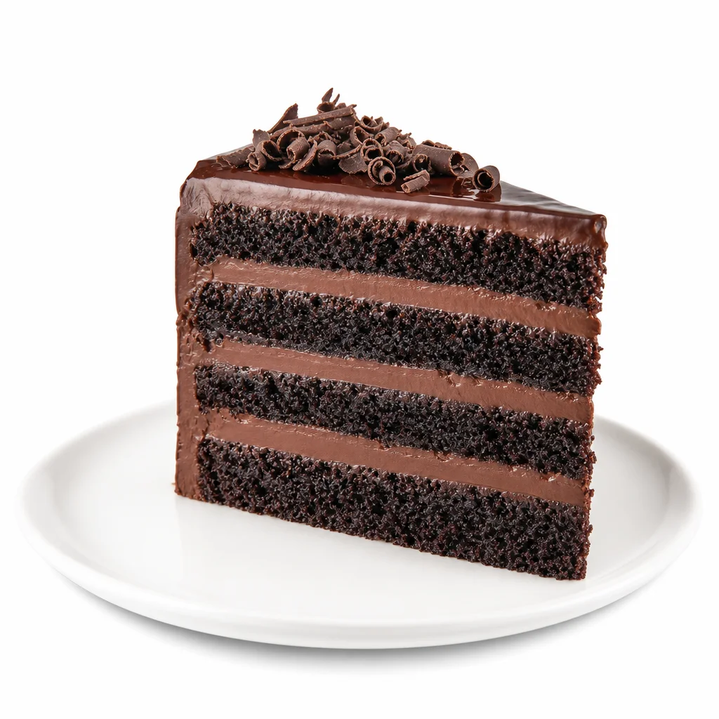 Chocolate Cake Slice