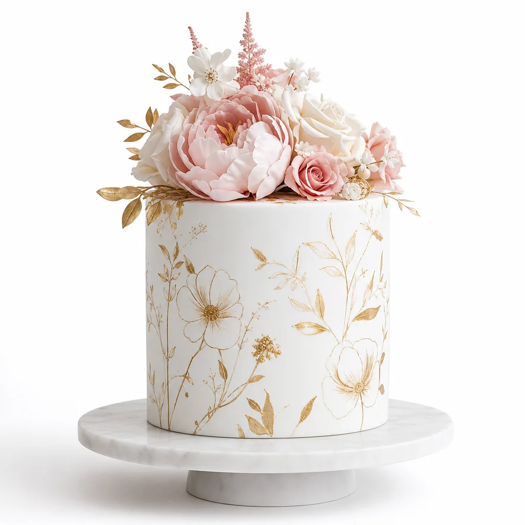 Custom celebration cake from our bakery catalog