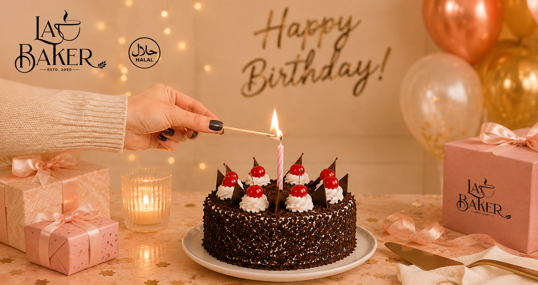 Black Forest cake 6"