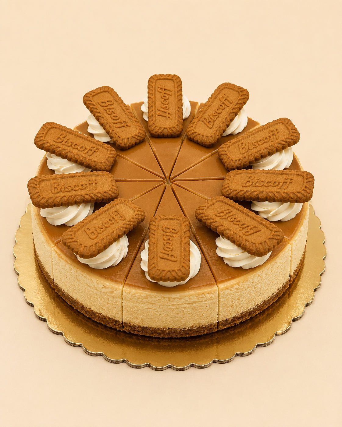 Biscoff Cheesecake (10 sliced)