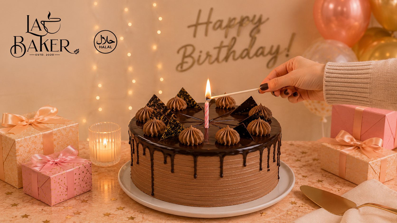 Chocolate Mousse cake 6"