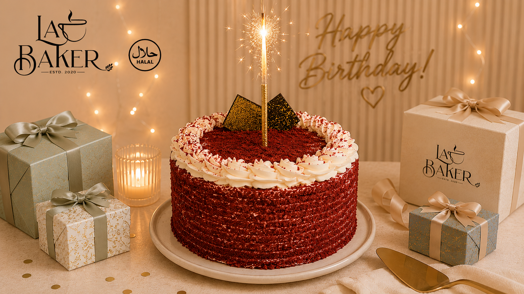 Red Velvet Cake 8"