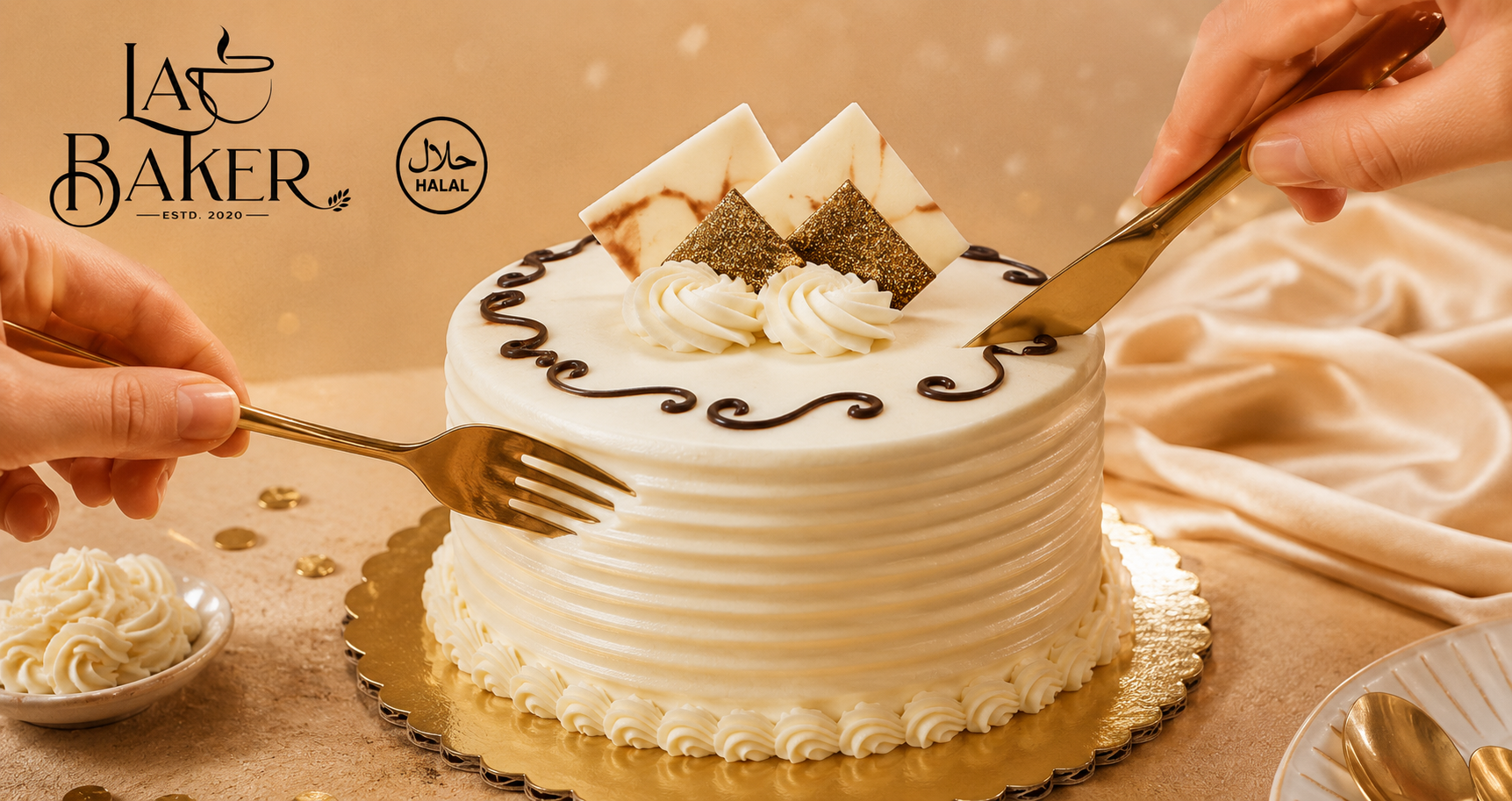 Vanilla cutie cake 5"