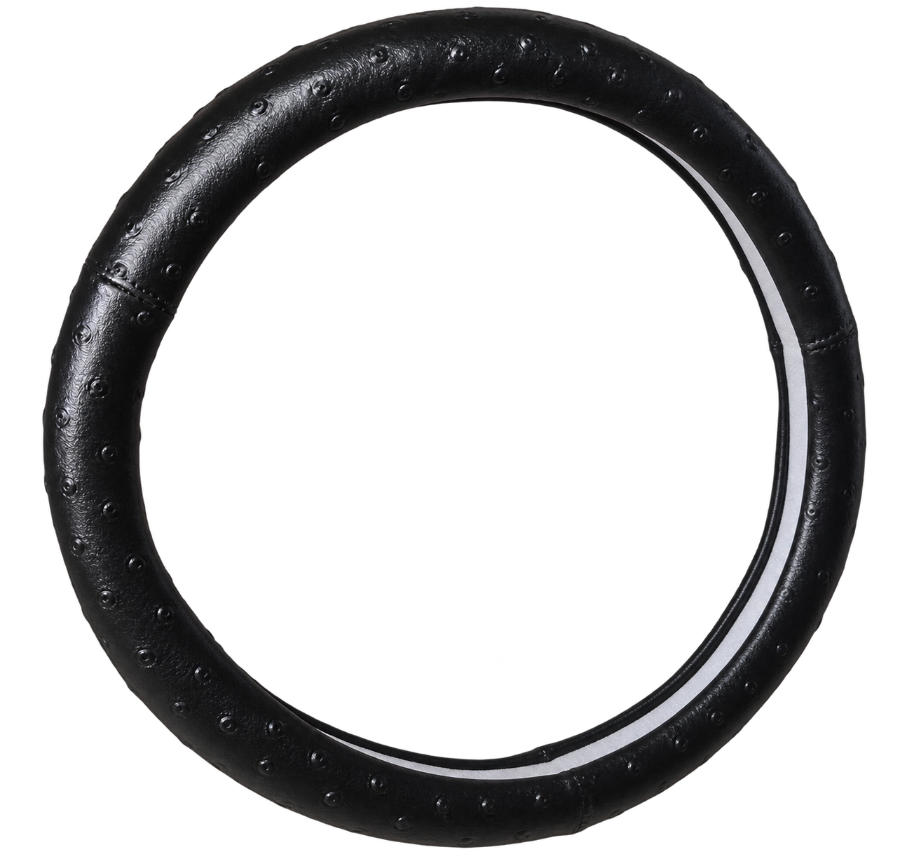 Southern Thread® Ostrich Skin Steering Wheel Cover — view 3