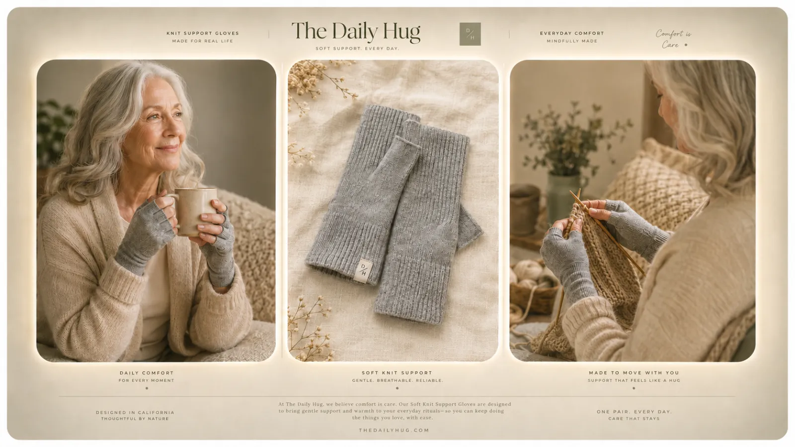 The Daily Hug editorial lookbook