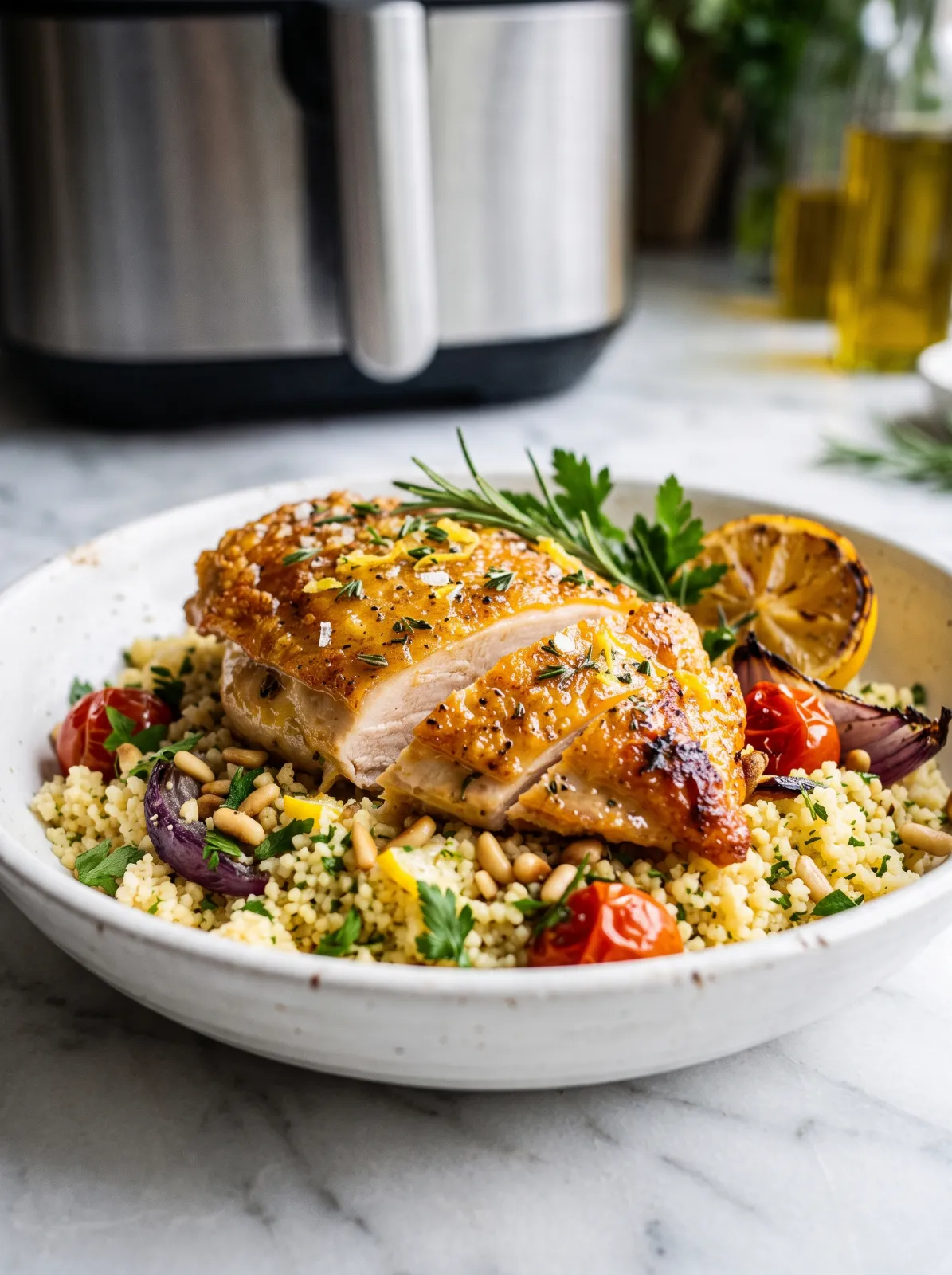 Receta del recetario Air Fryer Proteica de Nutri Glow Kitchen