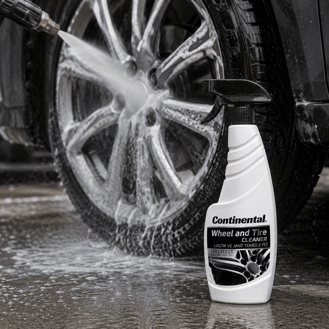 Wheel & Tire Jant ve Lastik Temizleyici Sprey 500 ml kullanım görseli