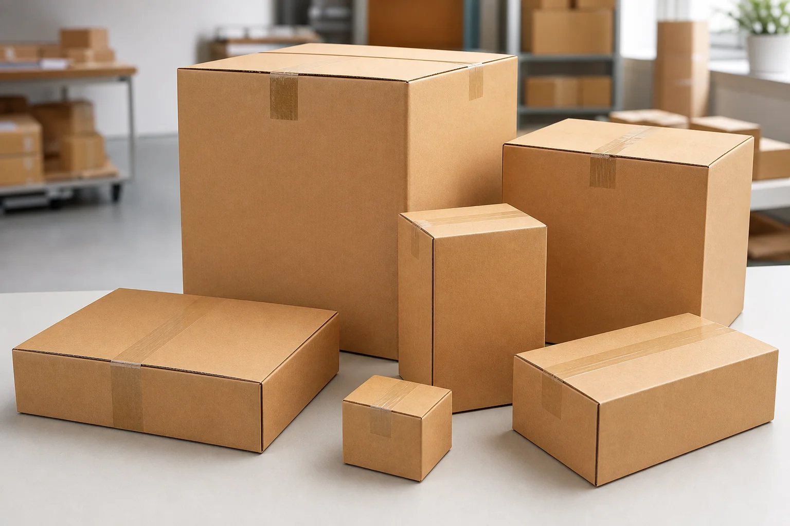Cajas de envío