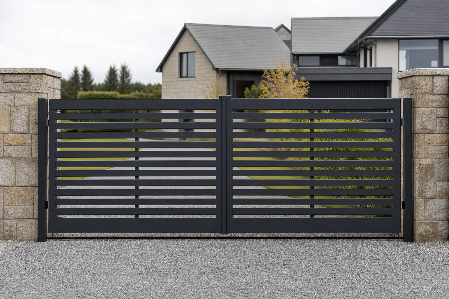 Driveway gate / finished installation