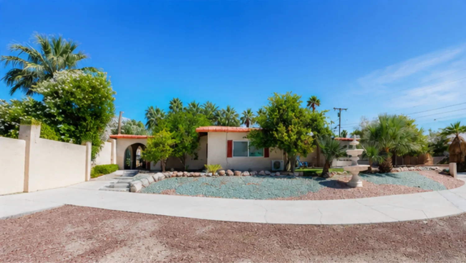 Back of Property