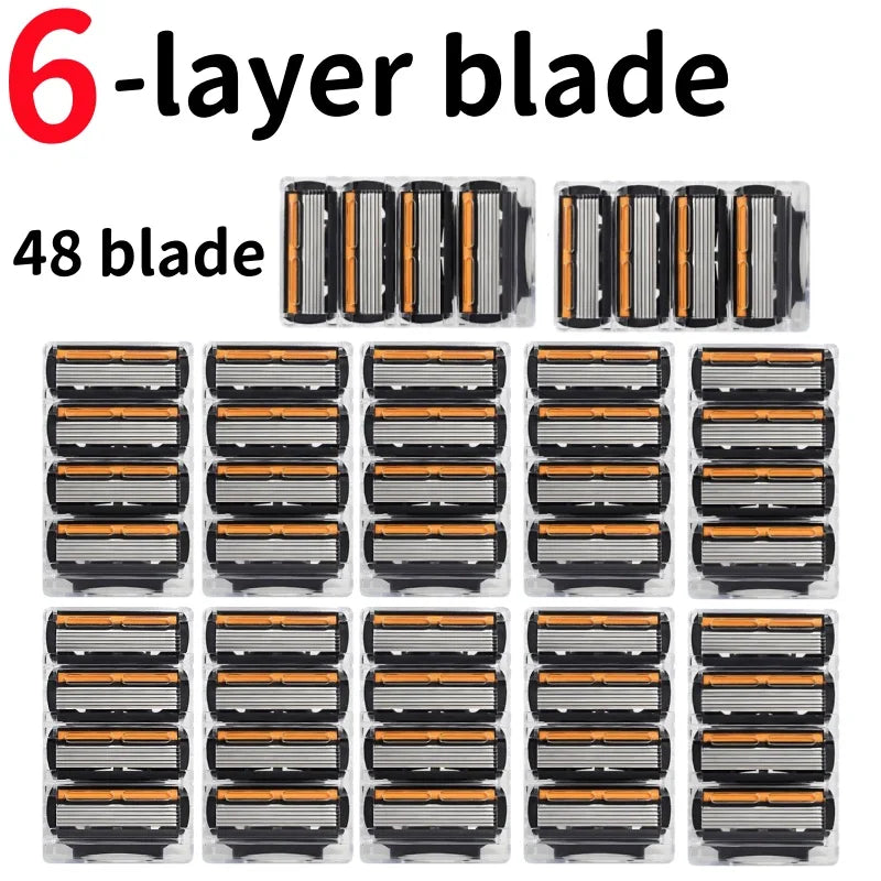 Ultimate Yearlong Razor Set [48 Blades] — shown in detail