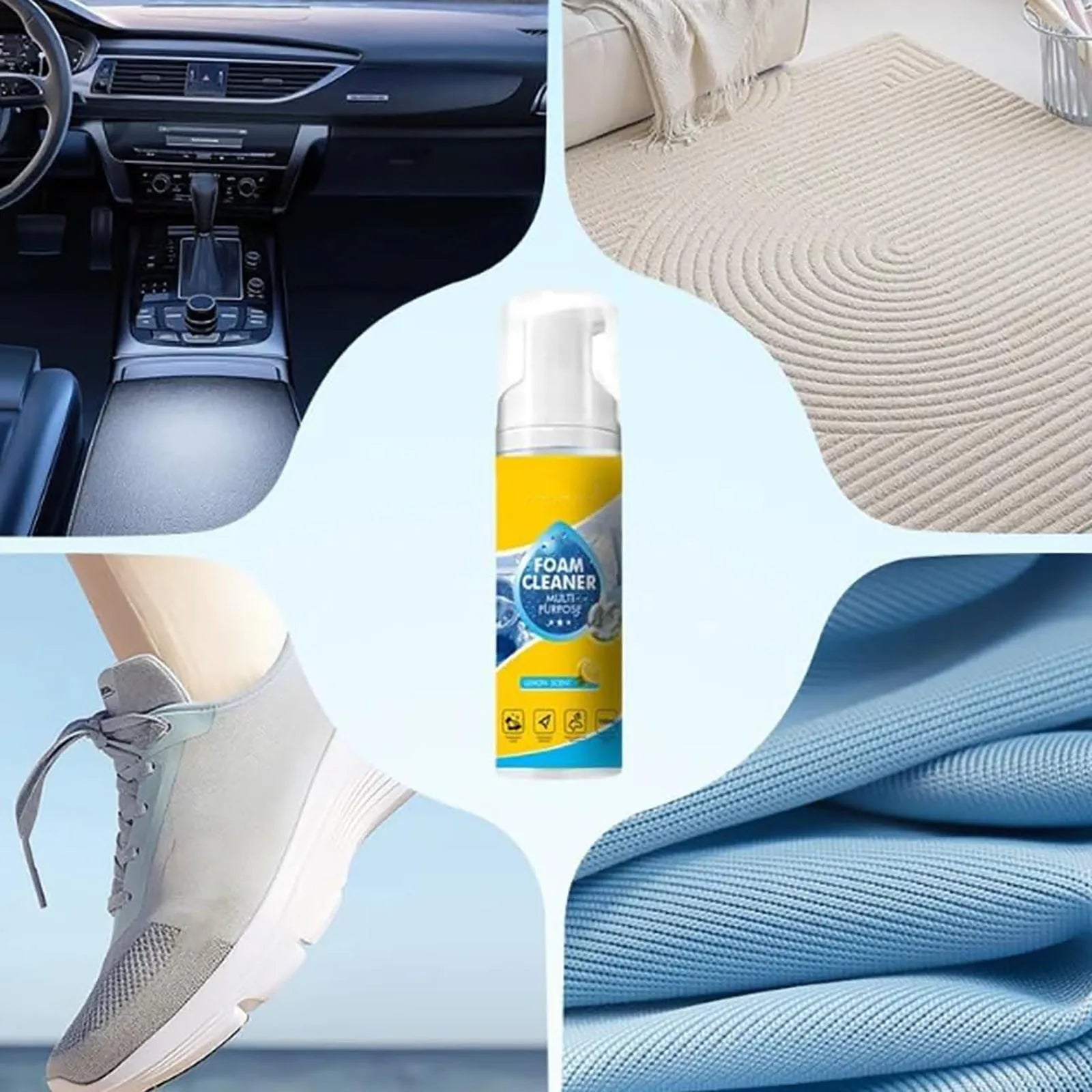 Ultimate 4 in 1 Cleaning Powerhouse — less scrubbing, less strain