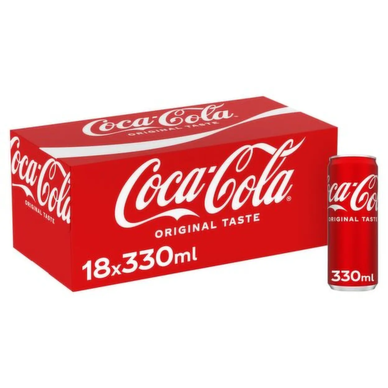 Coca-Cola Original Taste 330ml Cans 3
