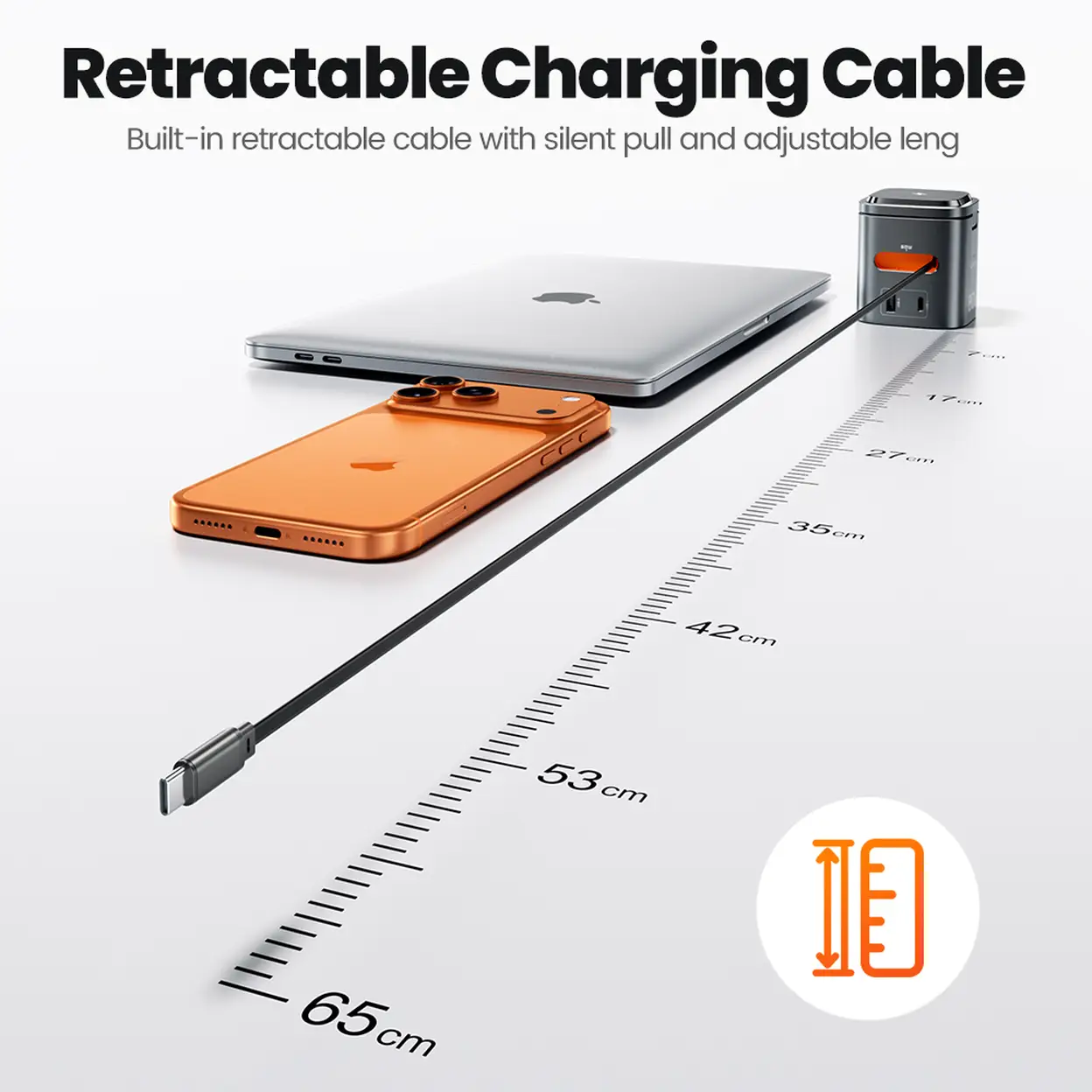 Toocki 6-in-1 80W GaN Magnetic Charging Station 6