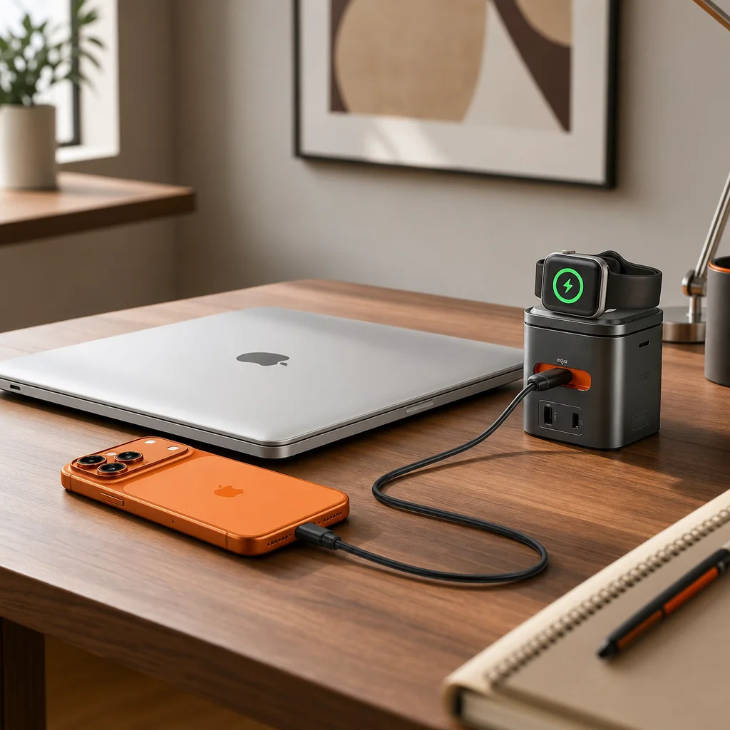 Toocki 6-in-1 80W GaN Magnetic Charging Station 2