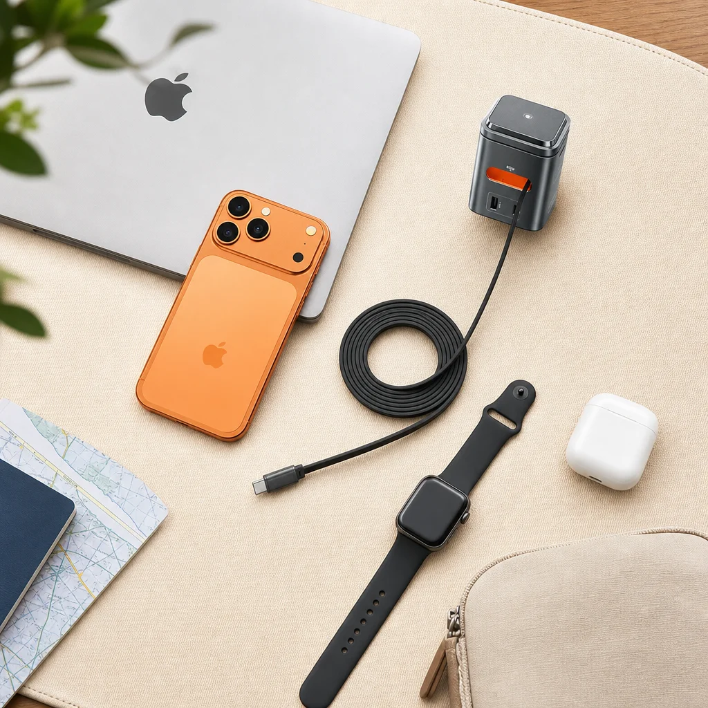 Toocki 6-in-1 80W GaN Magnetic Charging Station 5