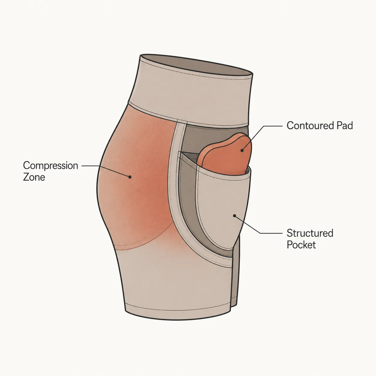 CurveForm™ Sculpting Shorts features