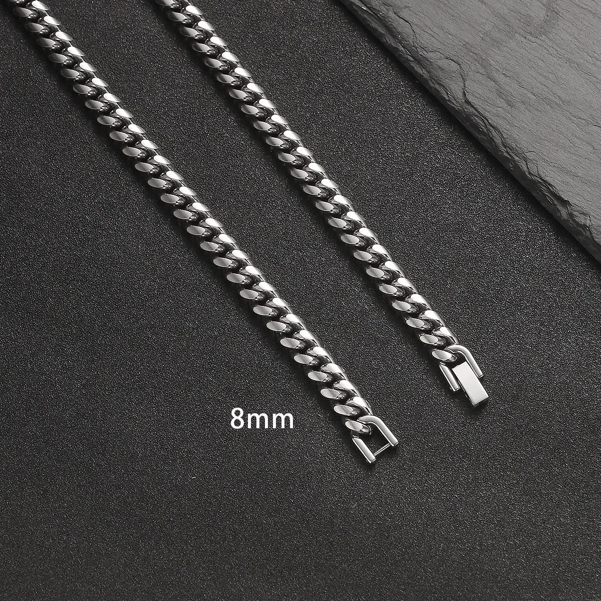 Men's Cuban Link Chain Necklace — view 5